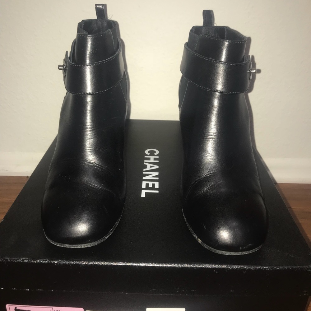 Chanel ankle boots